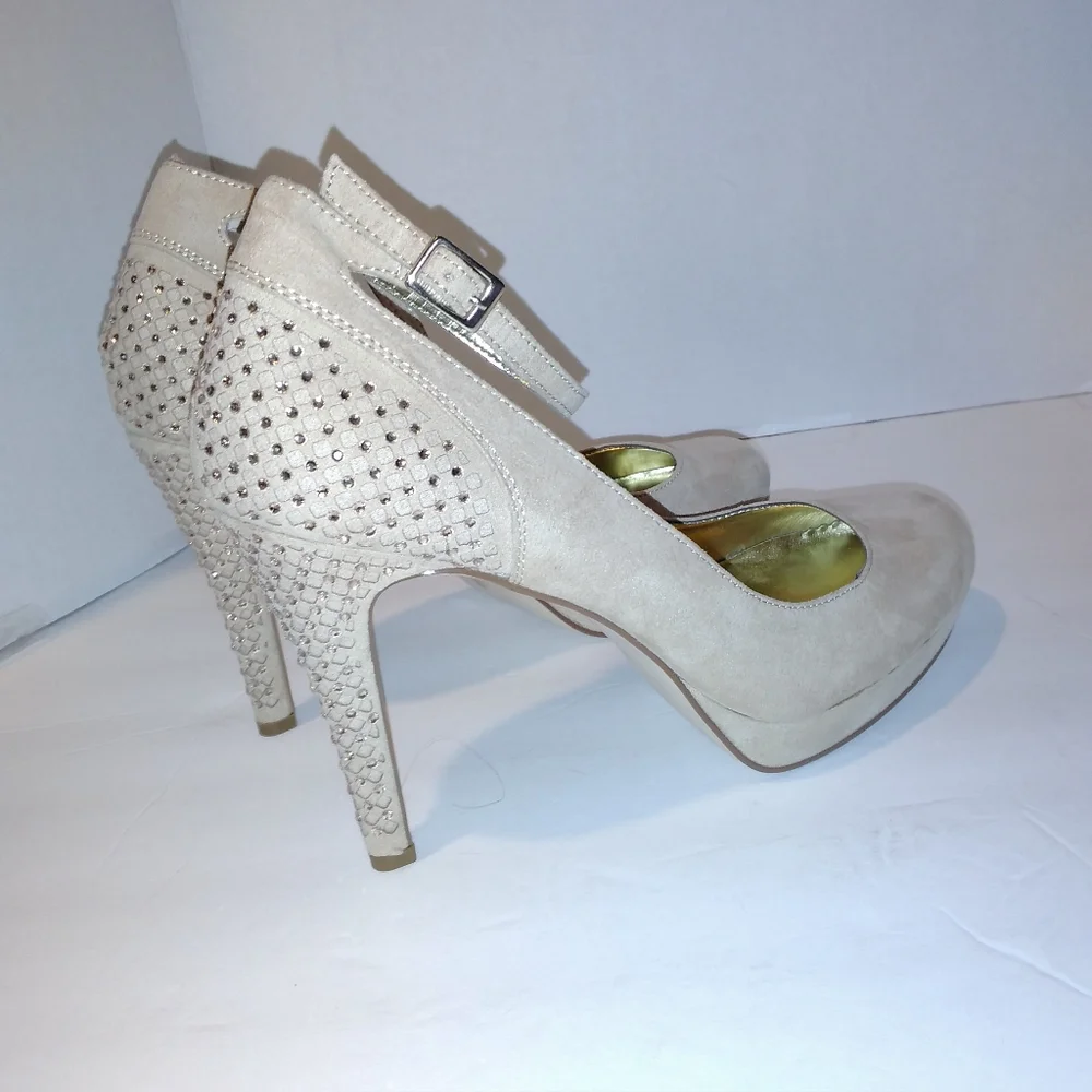 Style & Co Maliaa Platform Ankle Strap Heels
